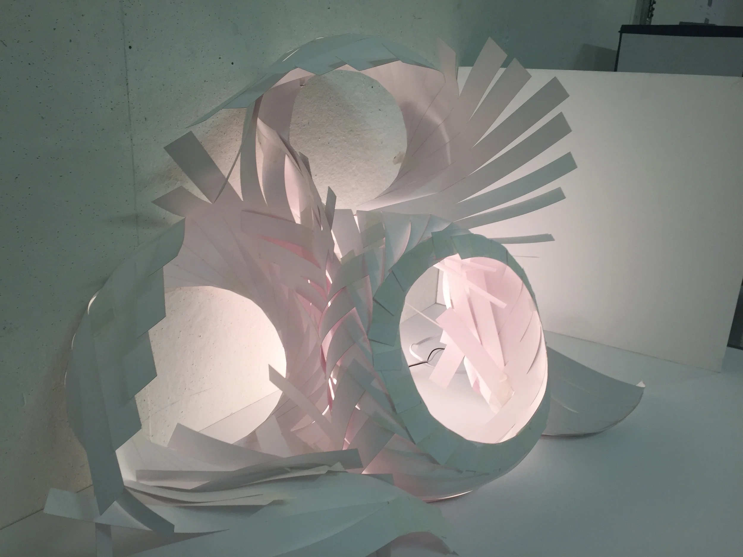 prototype made of bristol paper