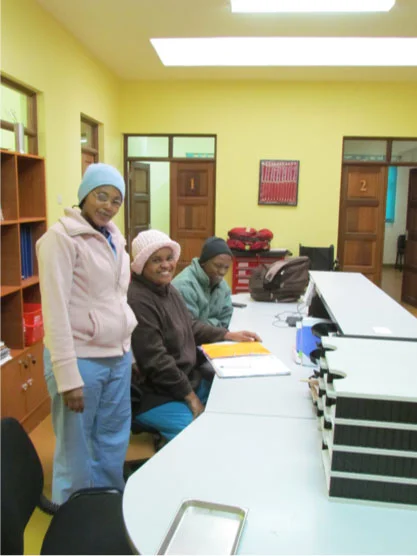 a very chilly morning in the ward