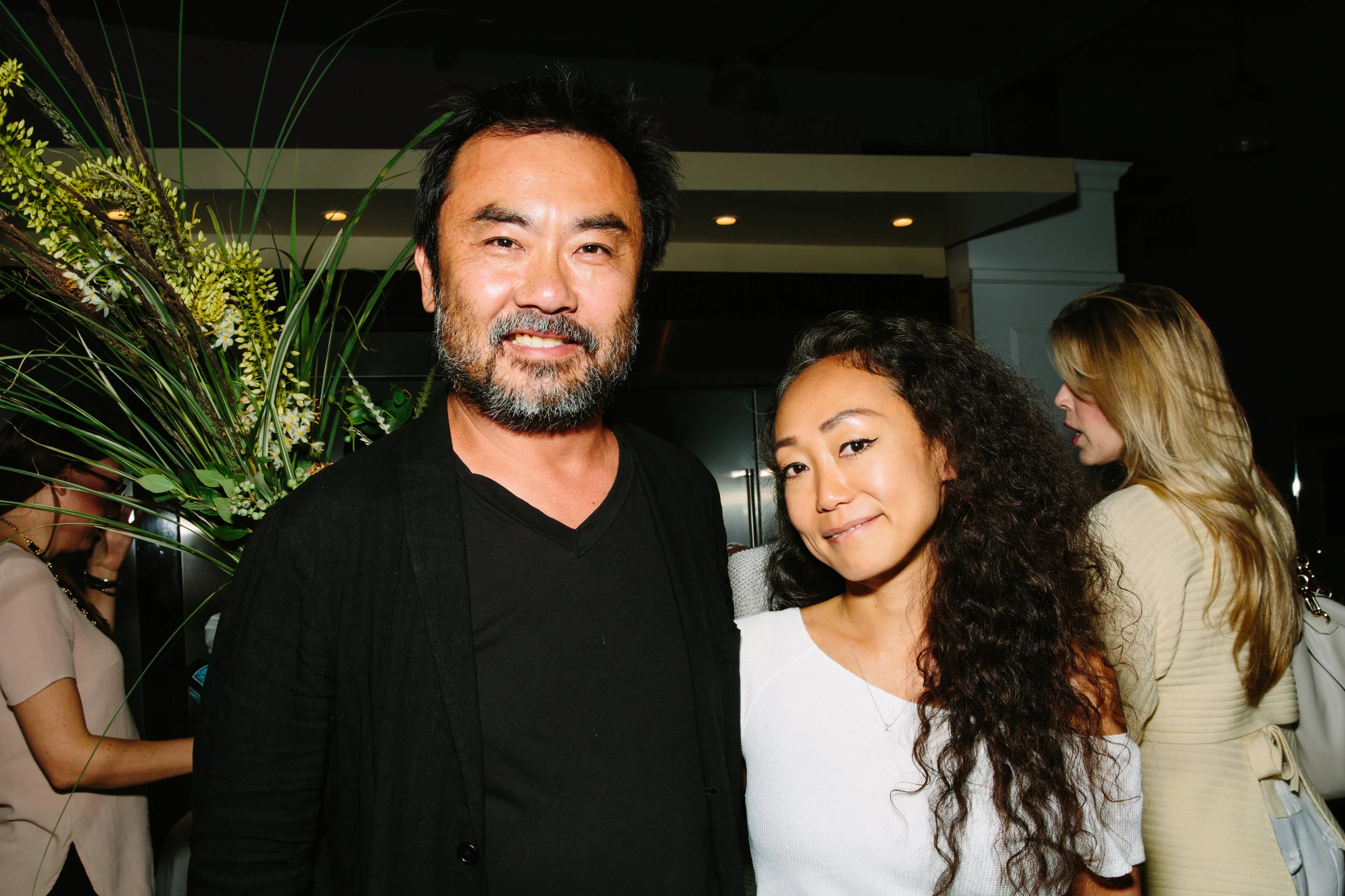 Takashi Yanai and Keiko Harada