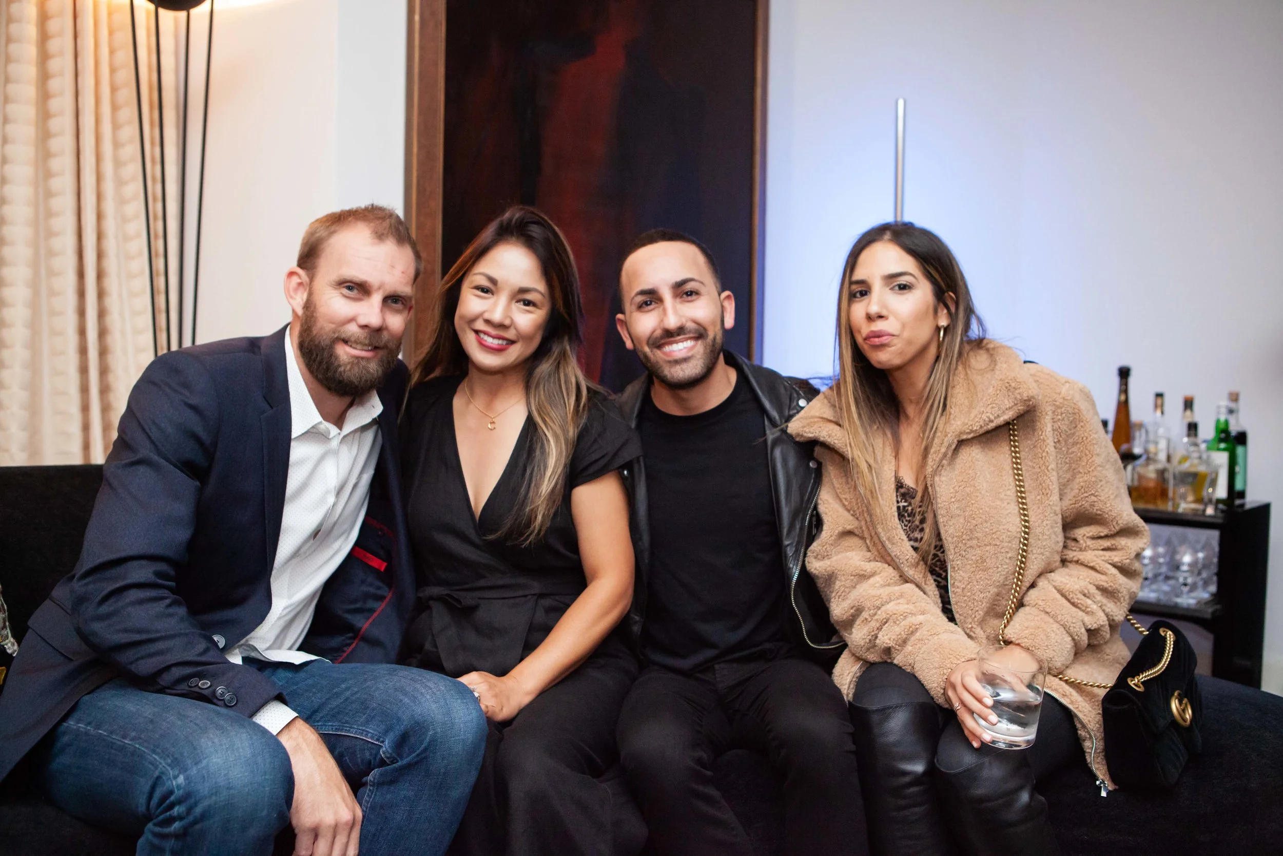 Christopher Courts, Edel Legaspi, Ryan Saghian, Liana Ahdoot