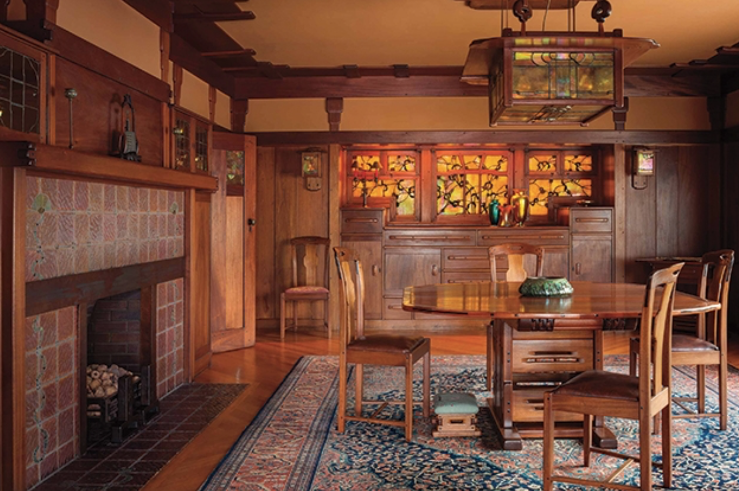  Photo by Alexander Vertikoff from   The Gamble House: Building Paradise in California   