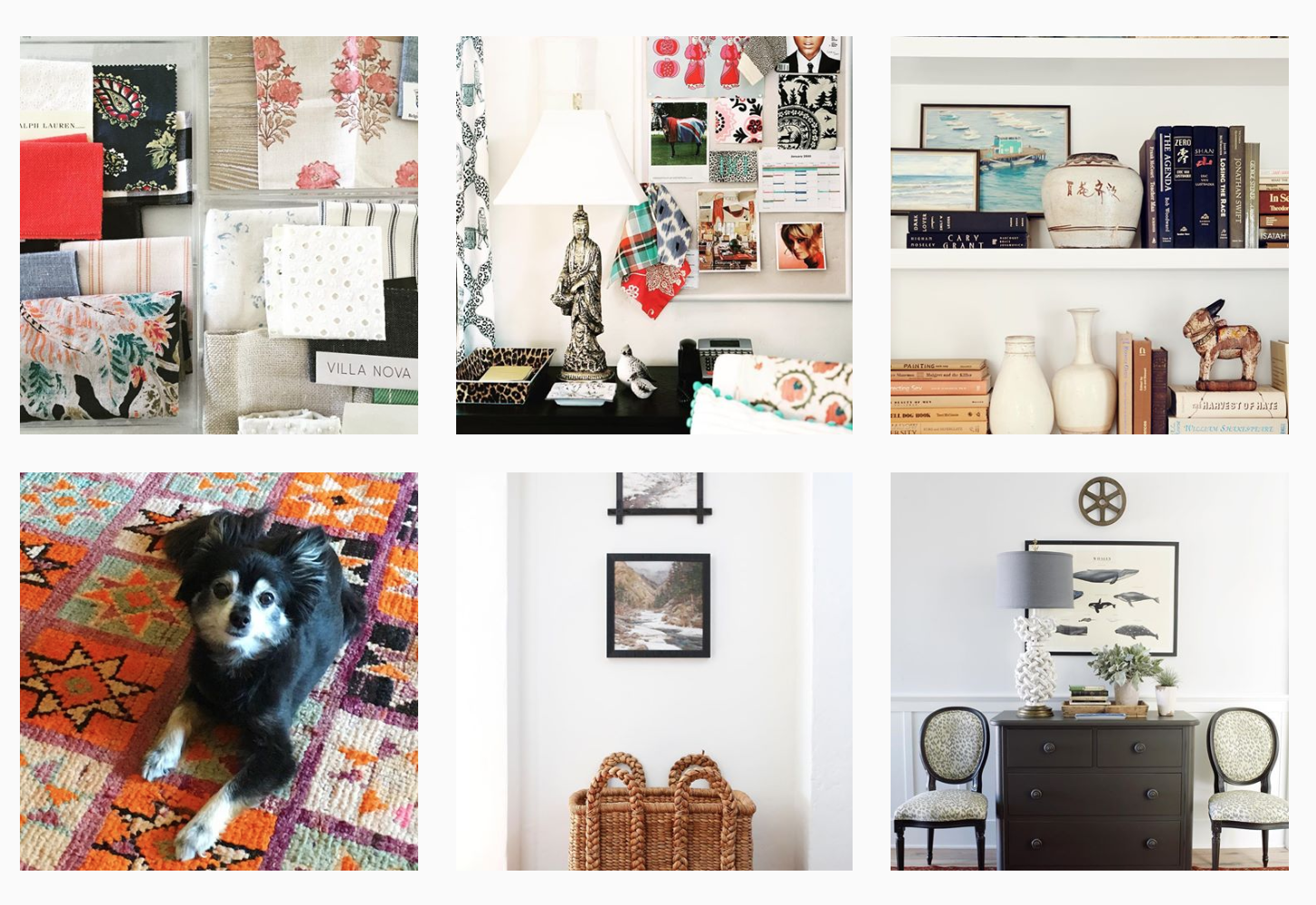 We also adore @burnhamdesign ’s pooch-infused feed!