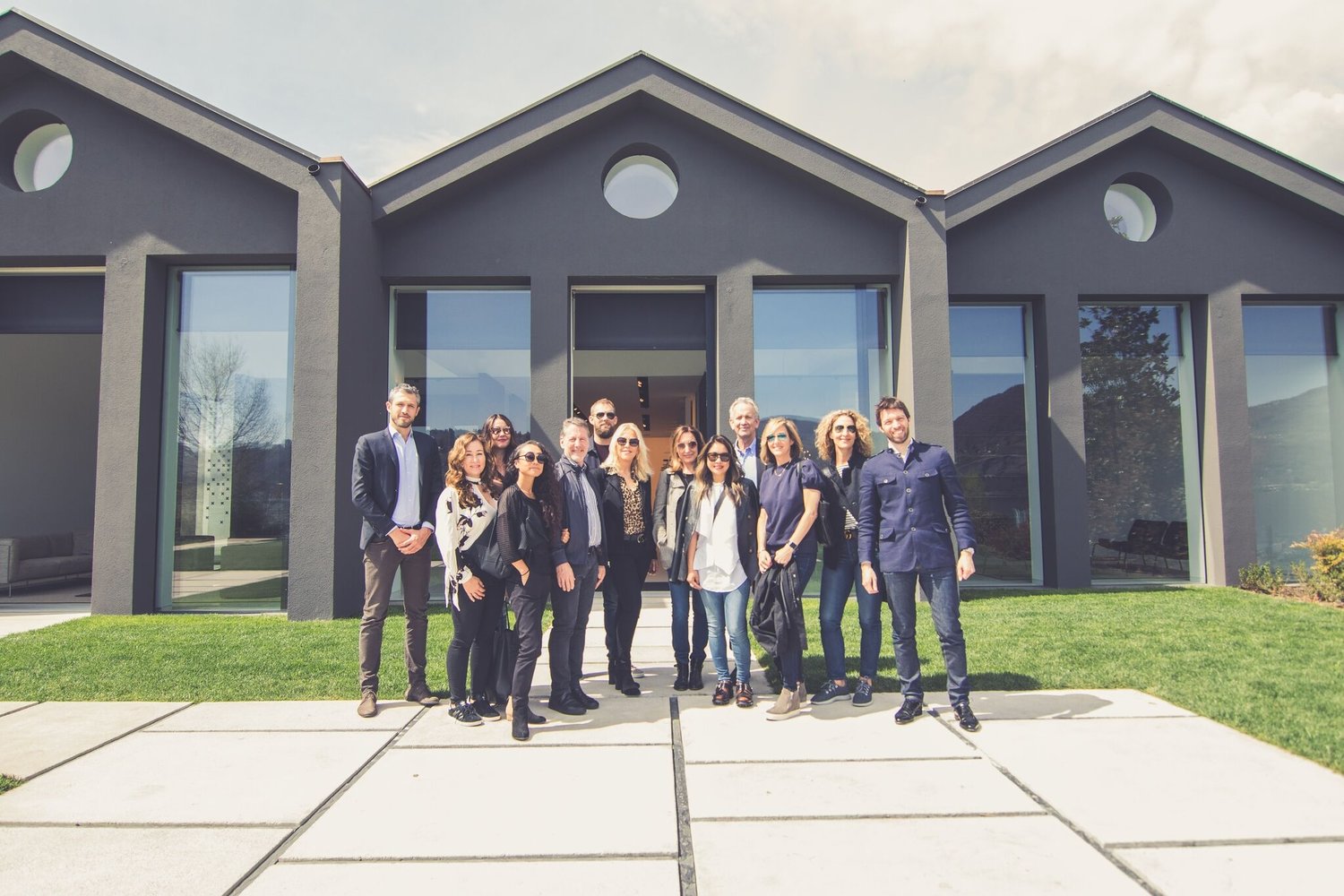 At the Fantini HQ on Lake Orta: Diego Zanatta, Lori Gentile, Kelly Hinchman, Keiko Harada, Russ Diamond, Christopher Courts, Lisa Schecter, MaryAnn Schicketanz, Edel Legaspi, Michael, Ginna Christensen, Dana Joy Altman and Riccardo Conti