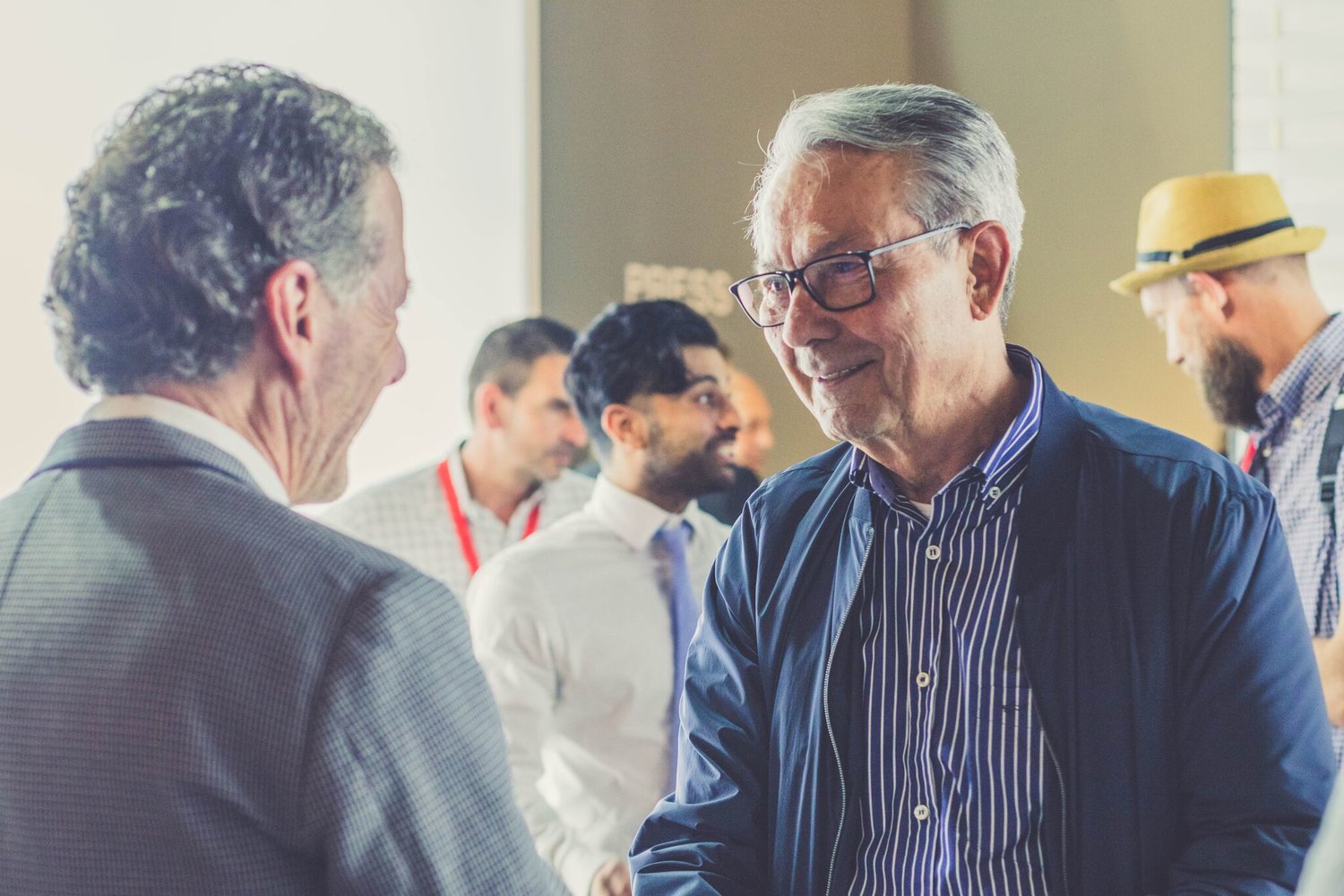 We love family-run businesses just like ours! Here, our owner Russ Diamond had the chance to spend some time with Danilo Farinon, the founder of Kreoo by Decormarmi, during our first trip to Salone del Mobile in 2019. These sorts of friendships are what’s so important to us.
