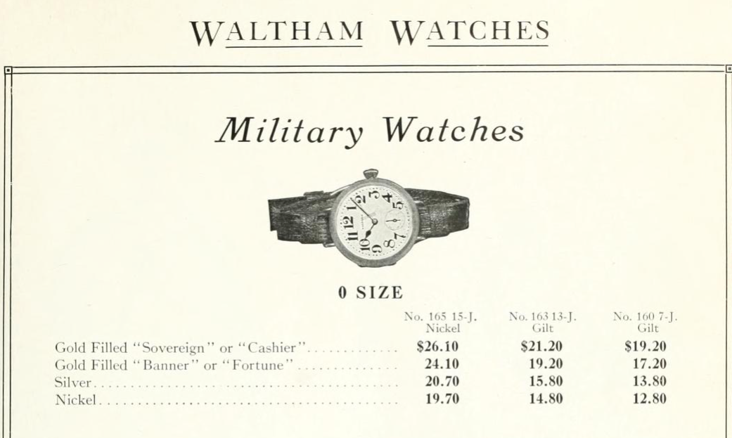 Waltham Military Strap Watches.png