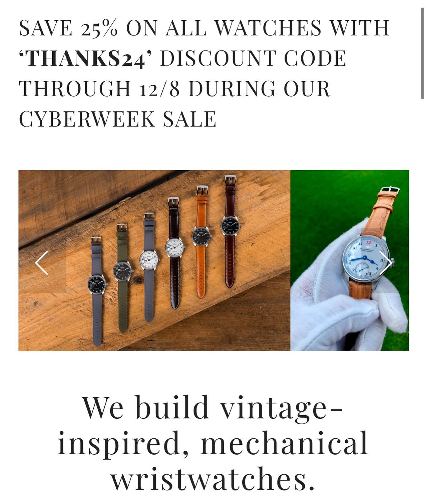 Sale running through this Sunday