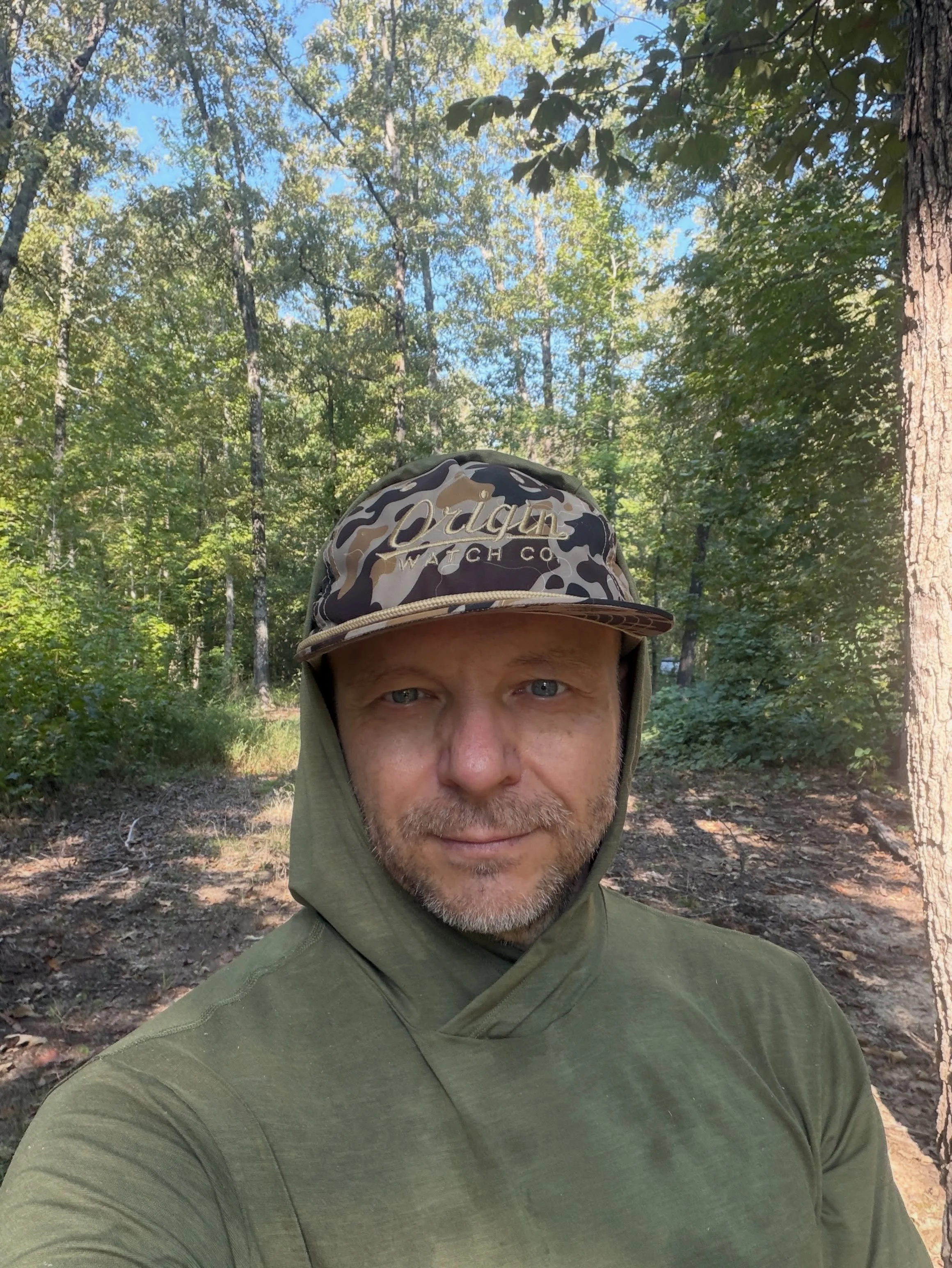 #hunting season prep - working in the woods with a new #timepiece from @ginaultusa Just discovered this brand and am amazed at quality, design vs. price. Sure it is a vintage #rolex #milsub through and through but the quality is amazing. This is rese