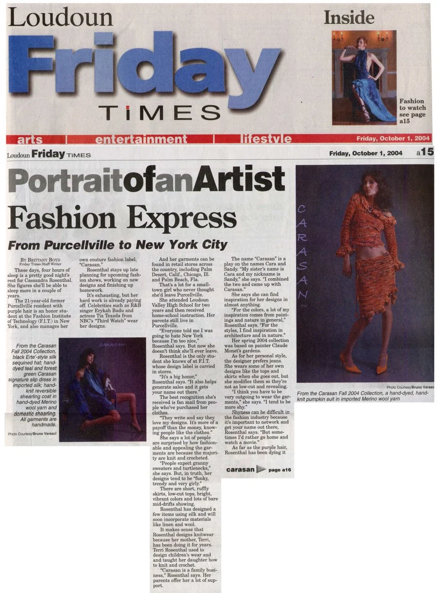 Oct. 1, 2004: Loudoun Friday Times newspaper pt.1