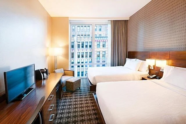 🛏🛏 photographed for @hiltongardeninn 33rd St NYC #beforecovid19