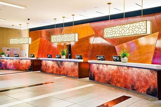 How do I take empty lobby photos when it&rsquo;s super busy? This is @westinnewyorktimessquare (#beforecovid19 ) so you can only imagine the foot traffic in and out. There was also a VIP guest that arrived that morning - which requires extra privacy 