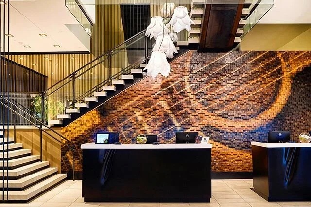 The lovely reception of the Westin Austin Downtown shot on assignment for Spike Lighting