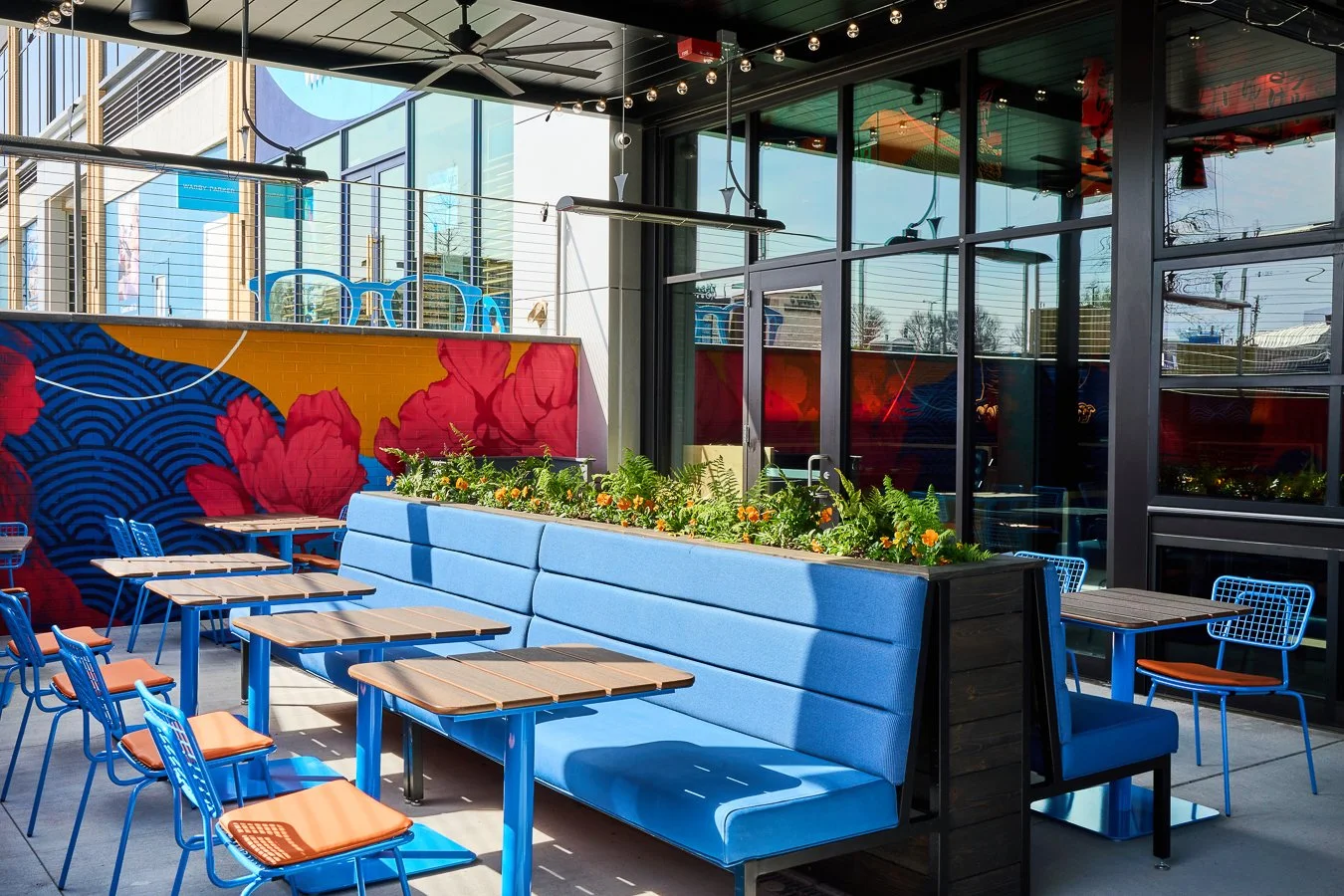 Blue Sushi Sake Grill, Flagship Restaurant Group, Franklin, TN, Interior Restaurant Photography by Leslie Parrott