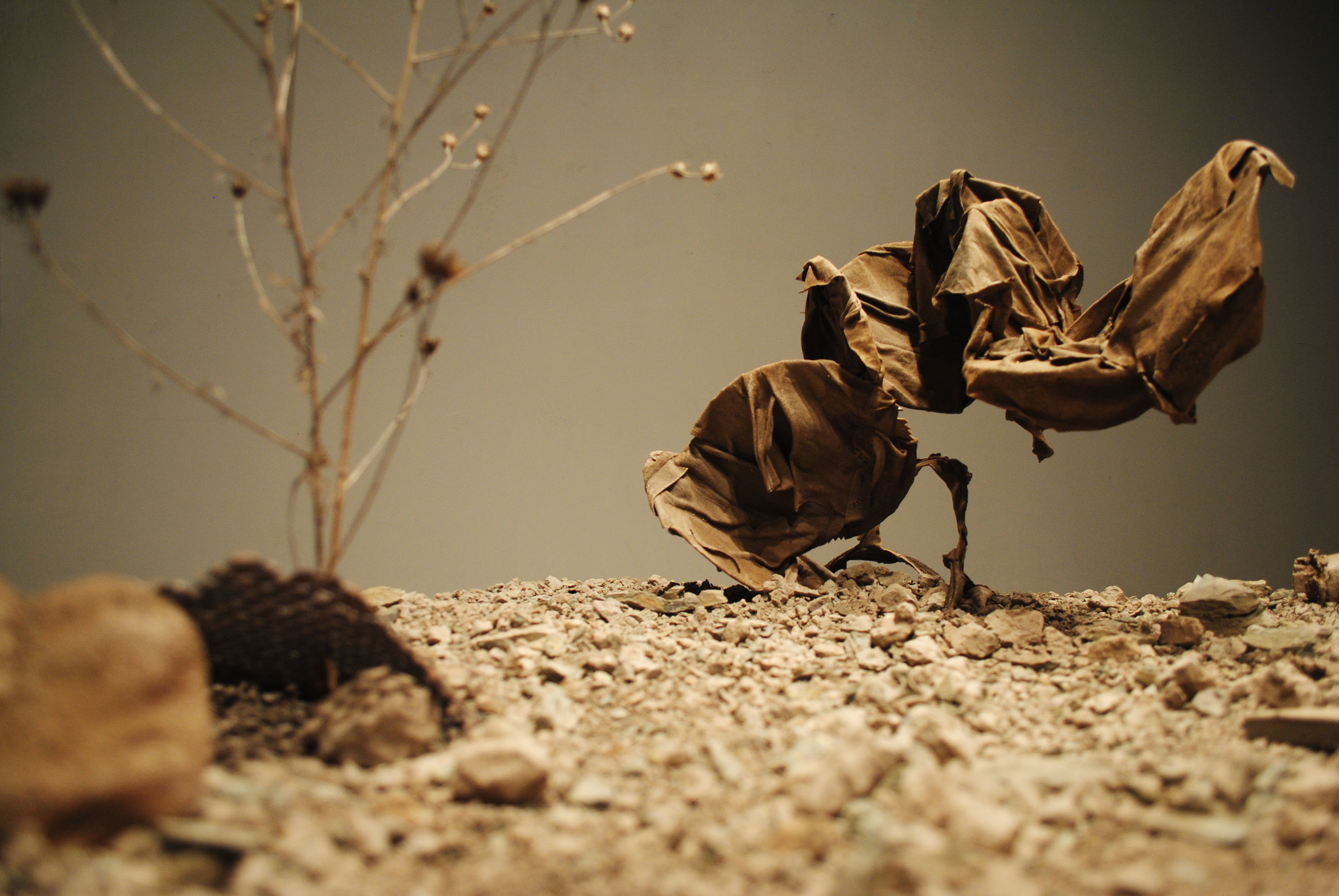 clay, gypsum, fabric, iron, wood | 2014