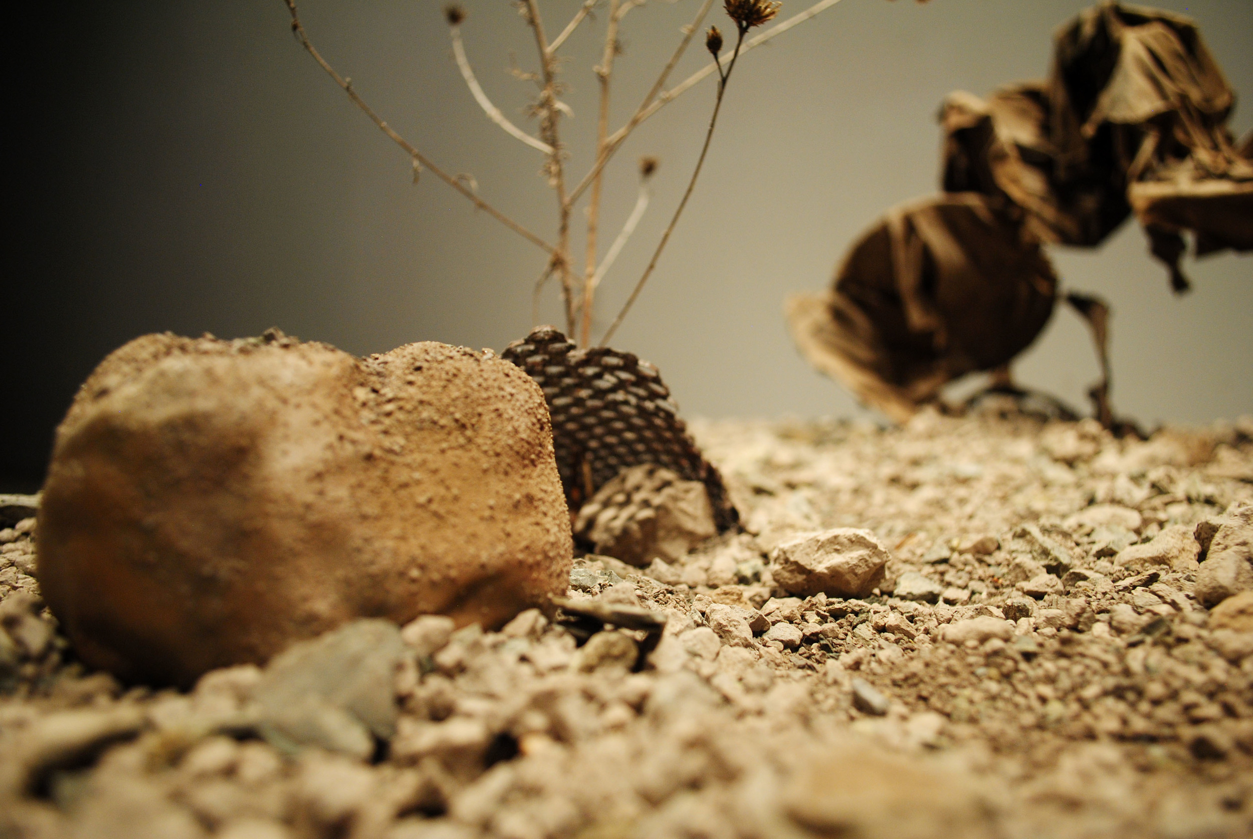 clay, gypsum , fabric, iron, wood | 2014