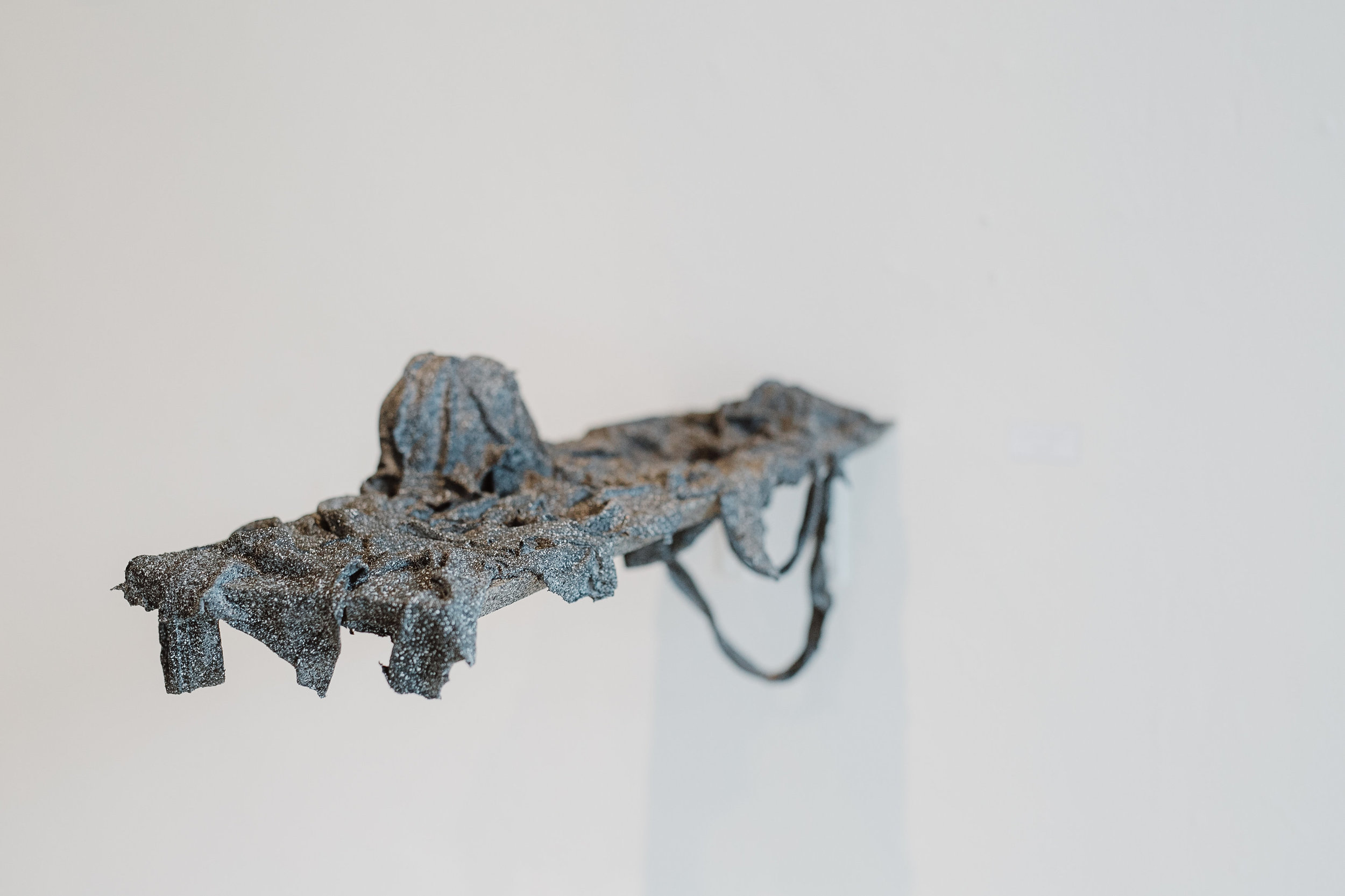 Elevation Series #4 wood, fabric, paint | $100