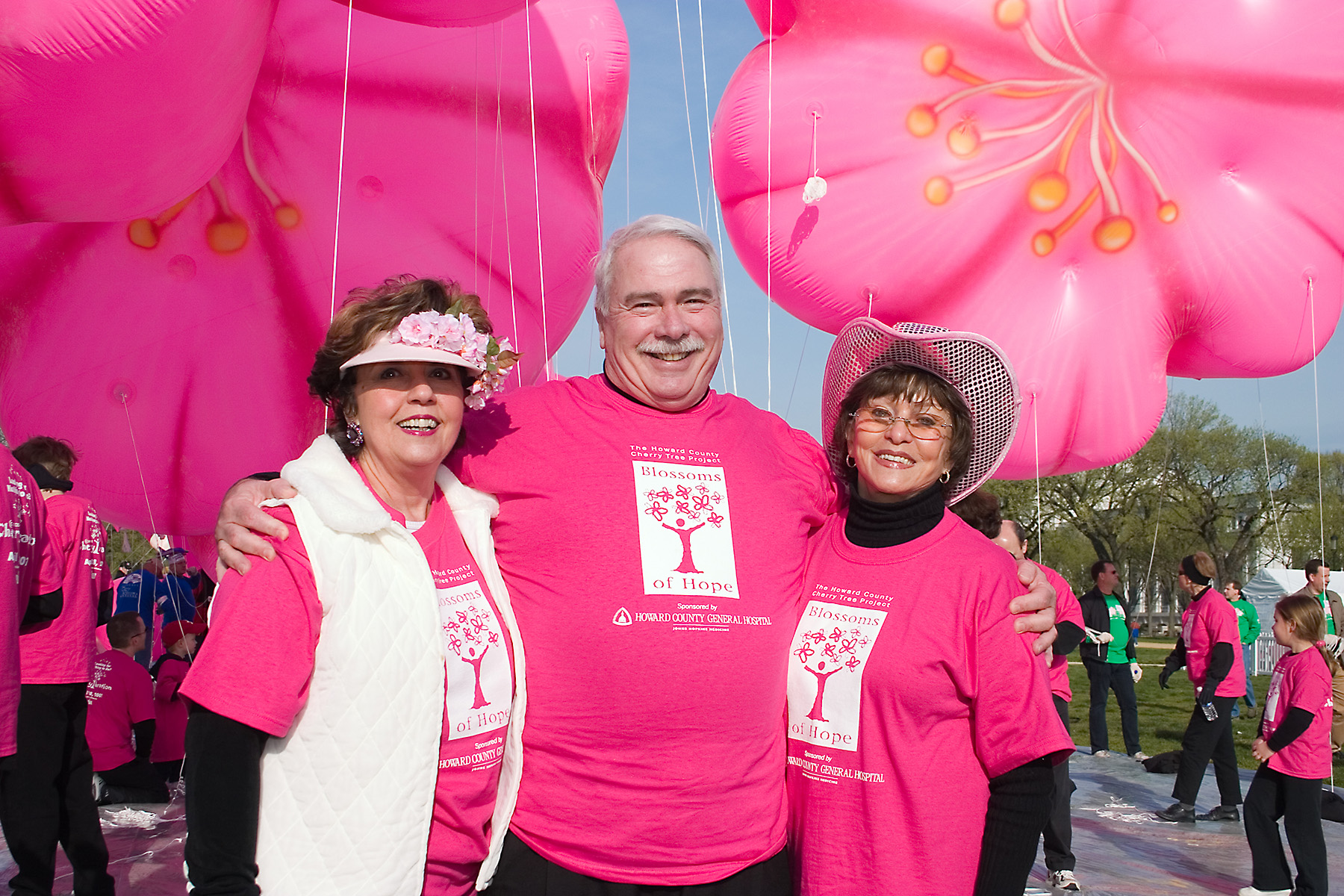 National Cherry Parade 2007: Regina Ford, Jim Robey, Marge Rappaport