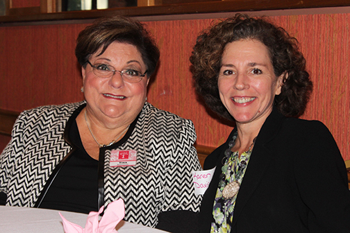Tina Broccolino (BOH Board member) and Karen Davis (HCGH)