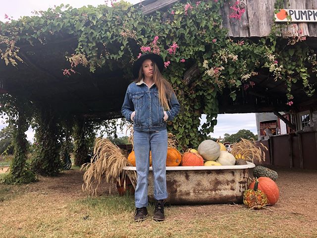 Family fun day a couple of weeks ago at Sweet Berry Farm. 
#TexasCornMaze
#pumpkinart
#nationalpumpkinday everbody!!