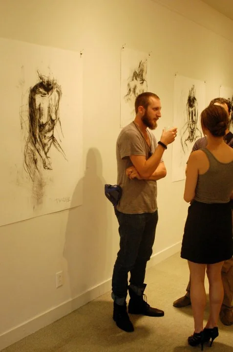 Charcoal nudes, 2011