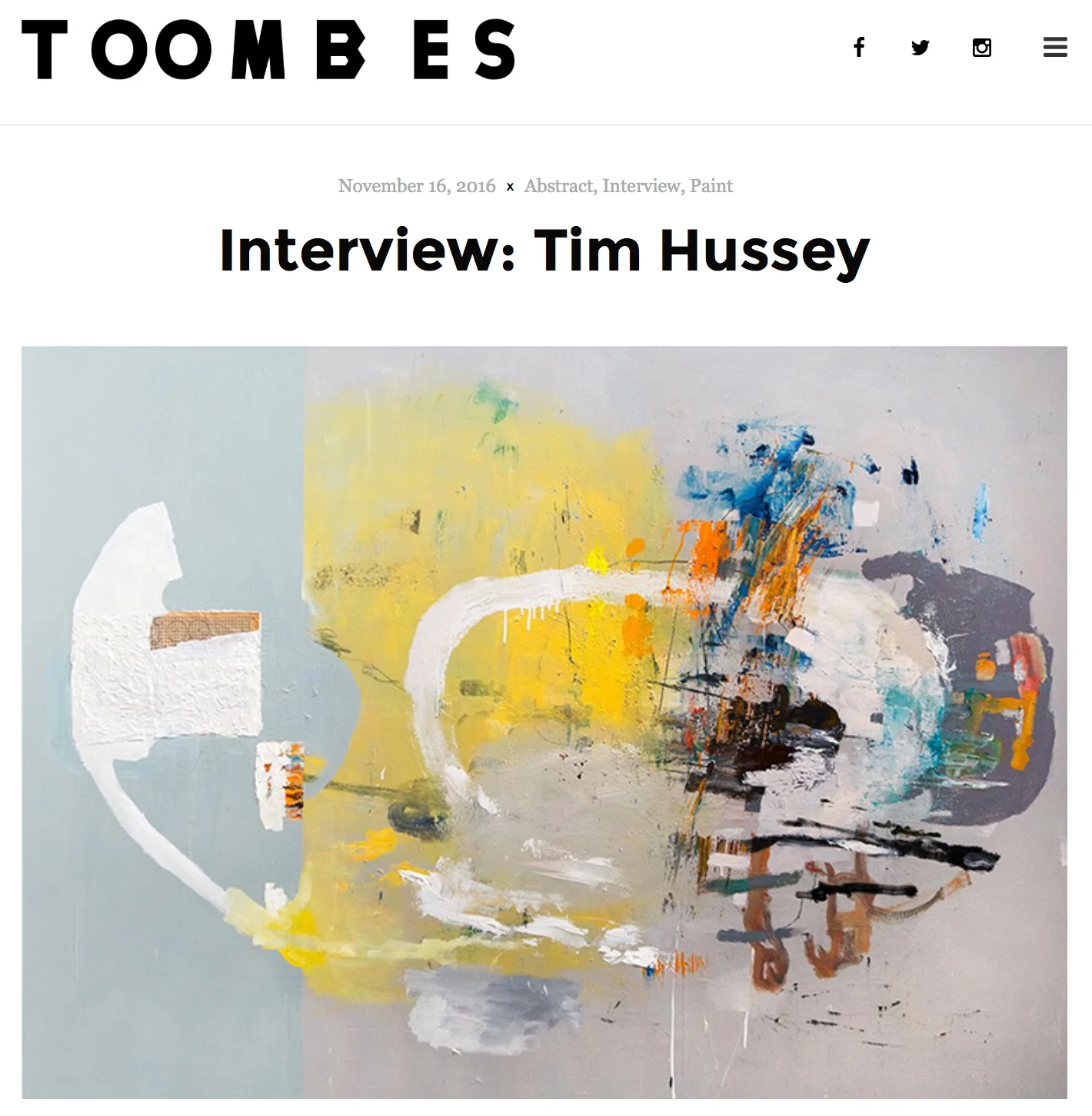 Toombes blog