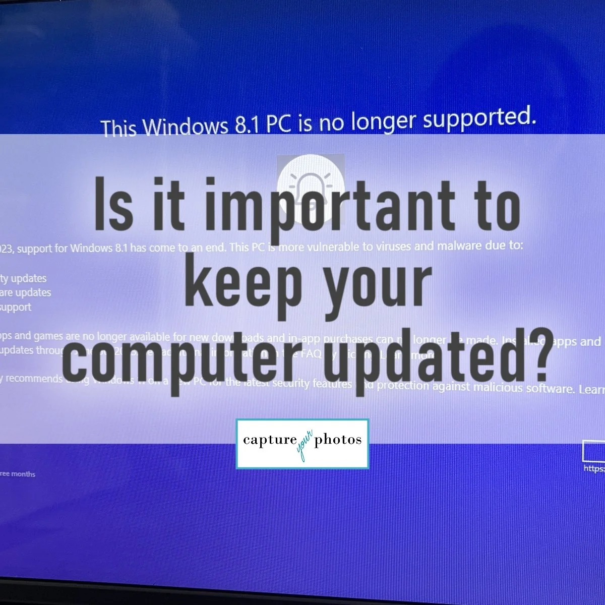 Is it important to keep your computer and phone updated?