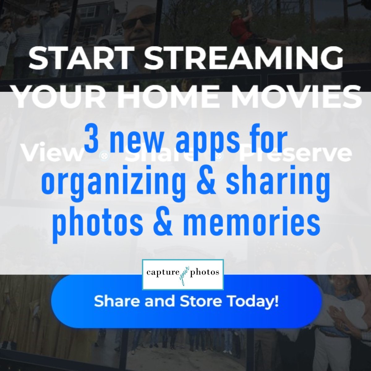 3 new apps for organizing and sharing photos and memories