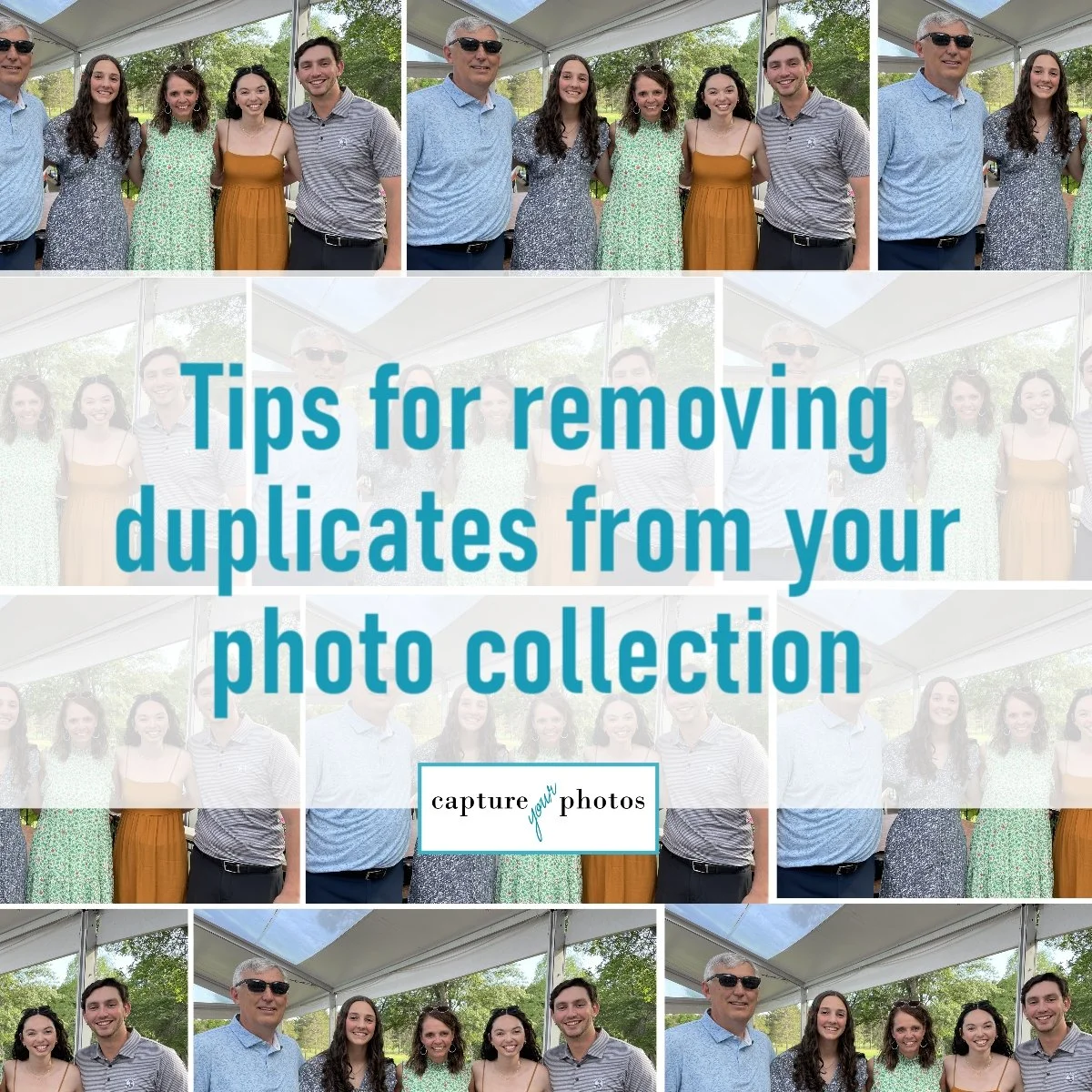 Tips for removing duplicates from your photo collection