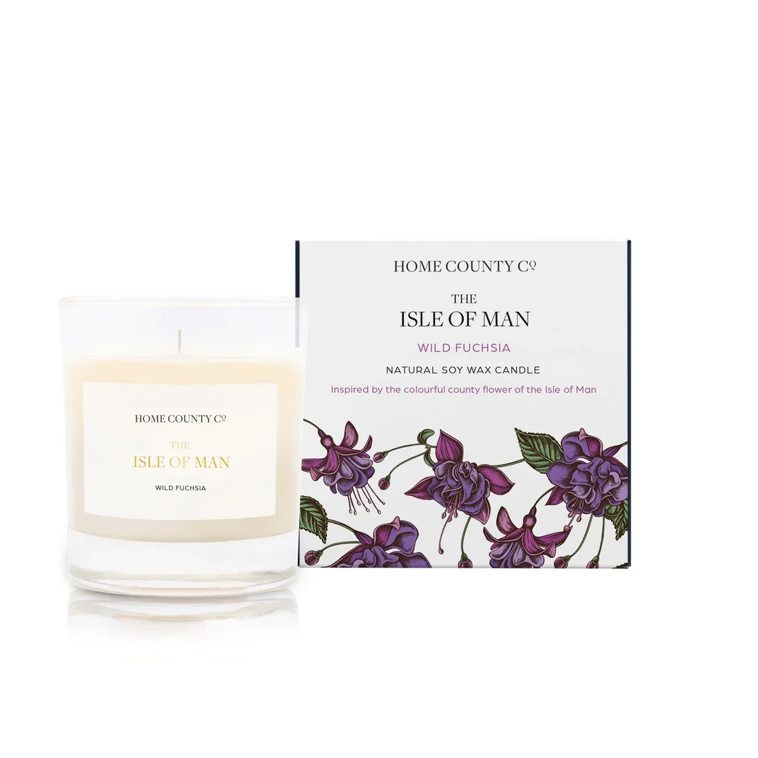 The Isle of Man - Wild Fuchsia Candle