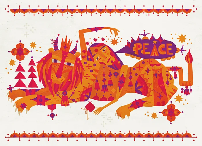 DGallagher Holiday Peace Lion 2018 SM.jpg
