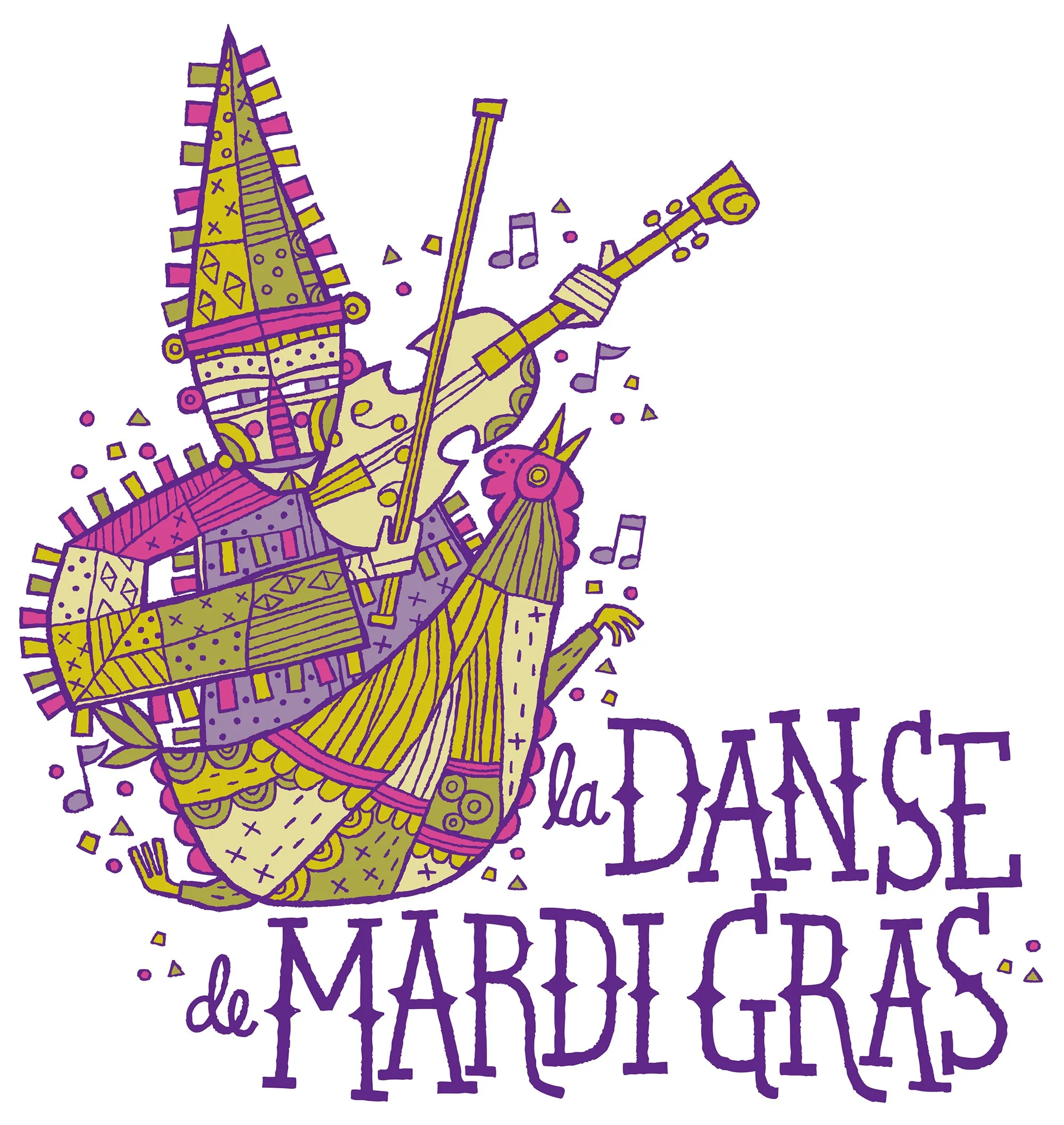 le danse de mardi gras