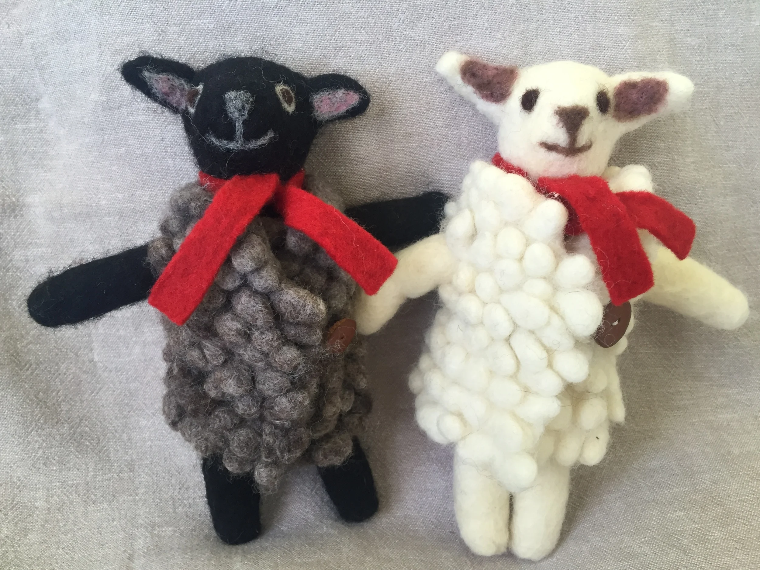 Unbutton and remove your sheep's coat and your sheep is sheared. 
