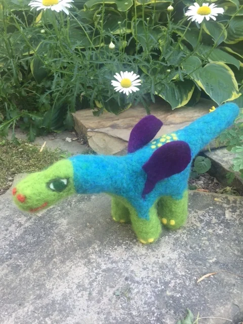 Bluebell. A dragosaurus. 