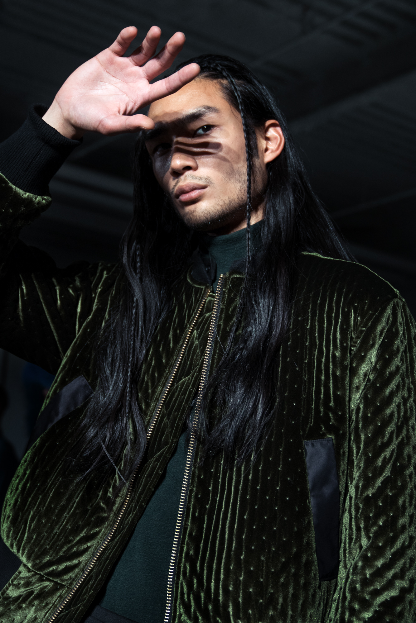 A quick shot from the Woodhouse presentation. All the models were just standing still, but this one was kind enough to take some of my direction so I could grab an interesting portrait with my Sony A7RII w/ Sony 24-70 2.8 G Master | ISO 400 | 1/160s | f/3.2