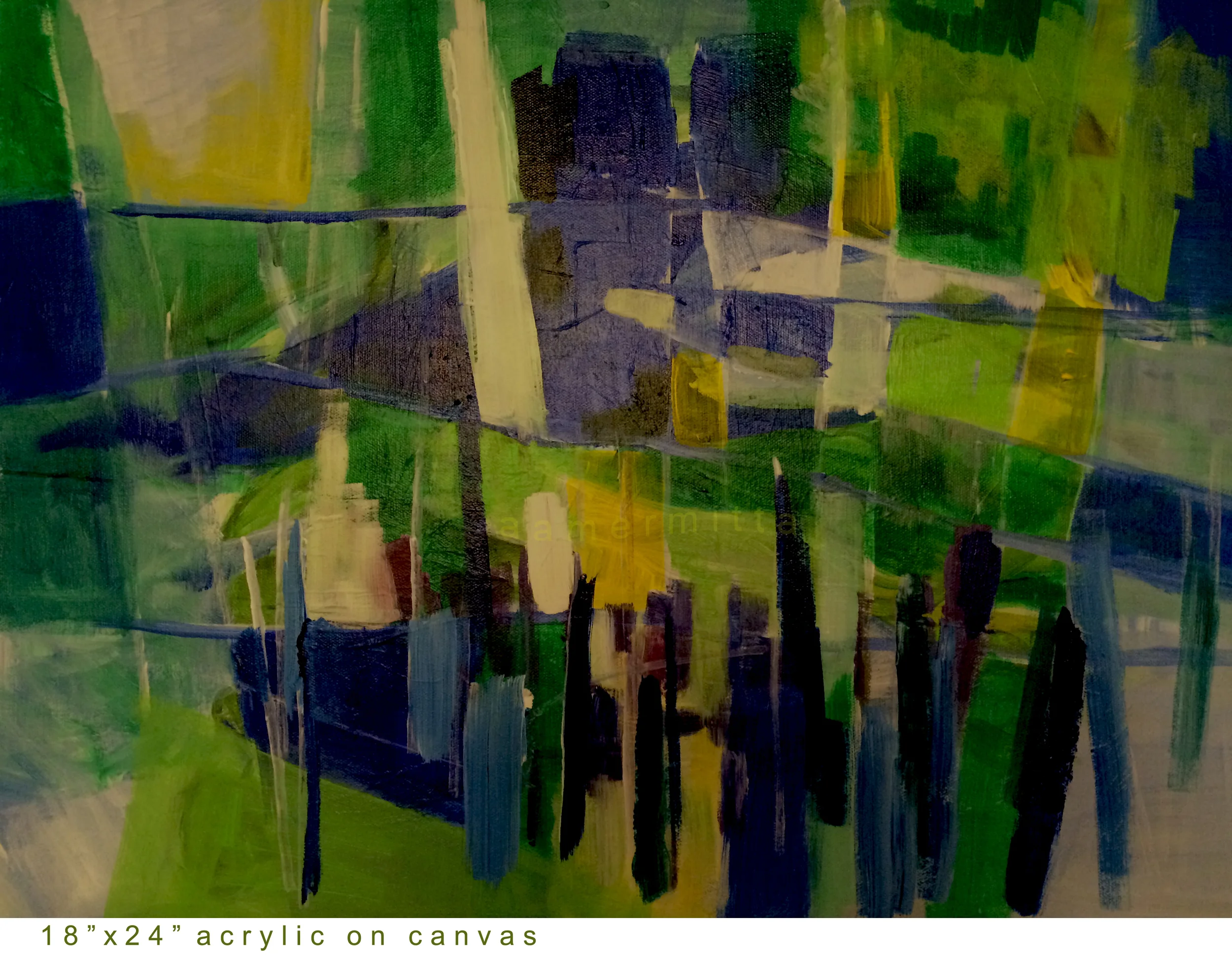 Cottage Abstract 1 - sold