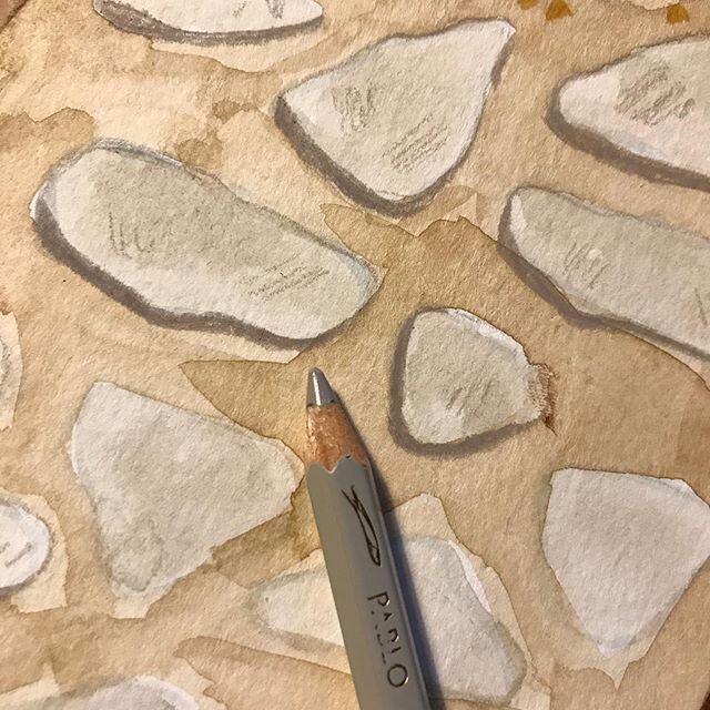 ... it‘s this time of the day! ⏰🎨💪🏼
.
.
#onmydesk #wip #workinprogress #illustrationinprogress #freelanceillustrator #watercolourillustration #crayonillustration #idraw #andpaint #allnaturalcolours #workit