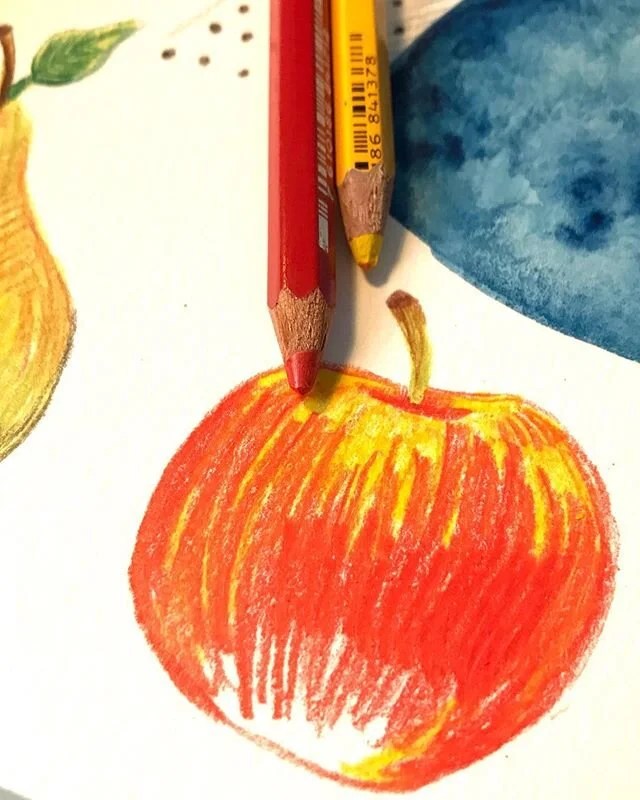 Bon appetit!
🎨🍏🍎
.
.
#onmydesk #annequadflieg #foodillustration #appleillustration #fruityillustration #crayonillustration #reelanceillustrator #workinprogress #illustratorsoninstagram #editorialillustrationinthemaking #illuinthemaking #colourlove