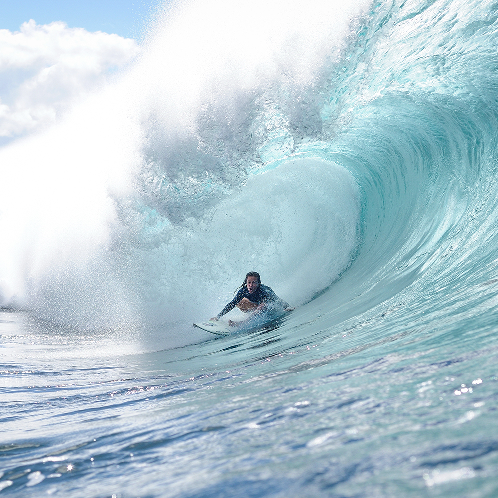 Surf Legend Rochelle Ballard Surfing Hawaiian Wave 