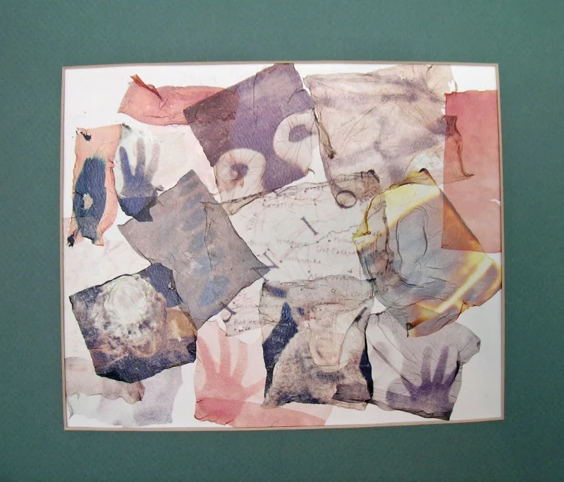 Polaroid Emulsion Transfer Collage