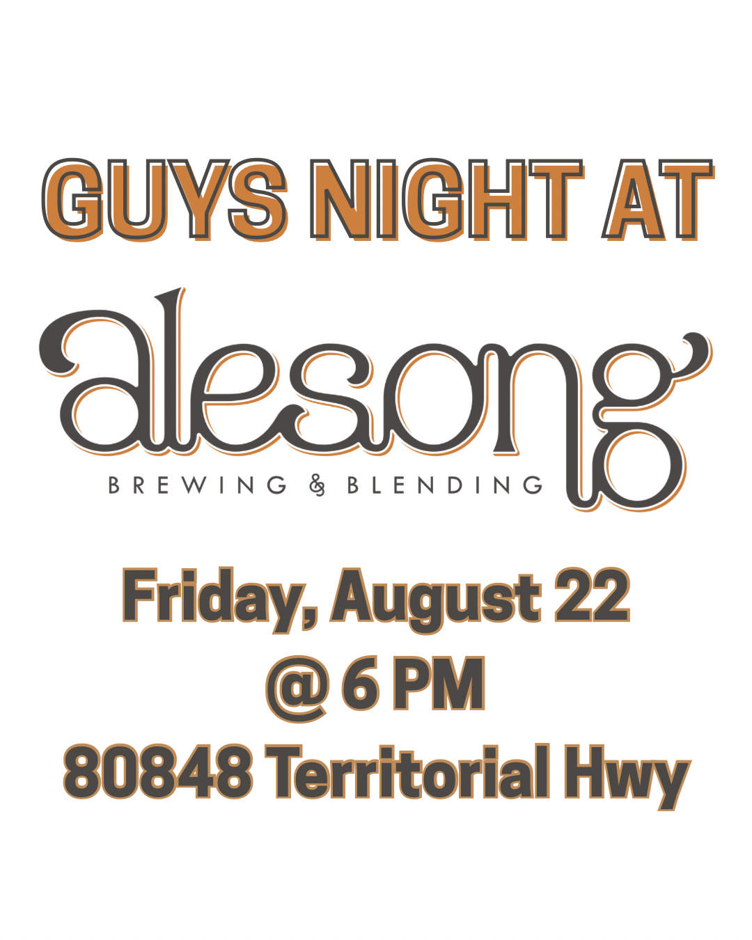Guys Night!