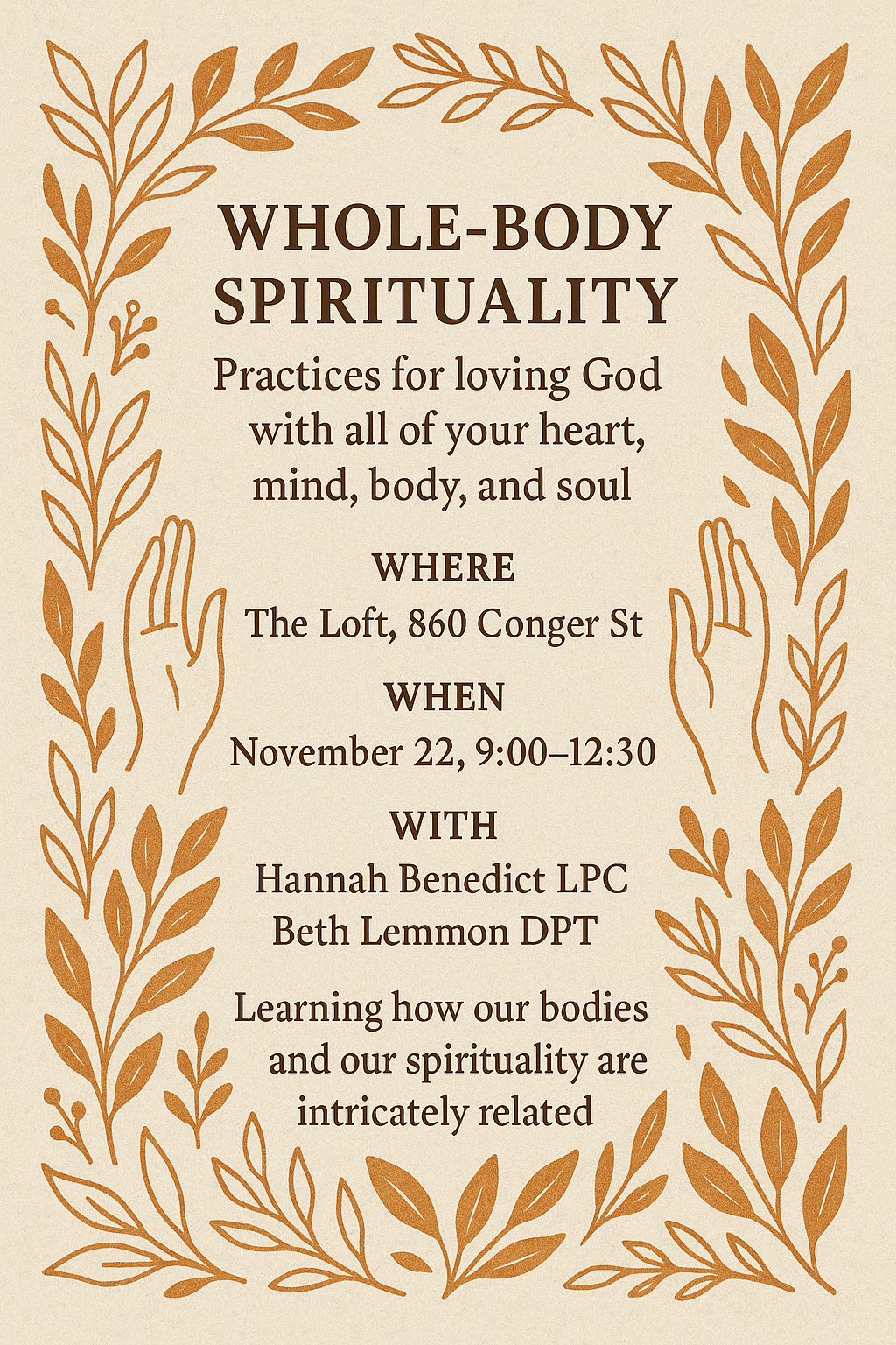 Whole Body Spirituality