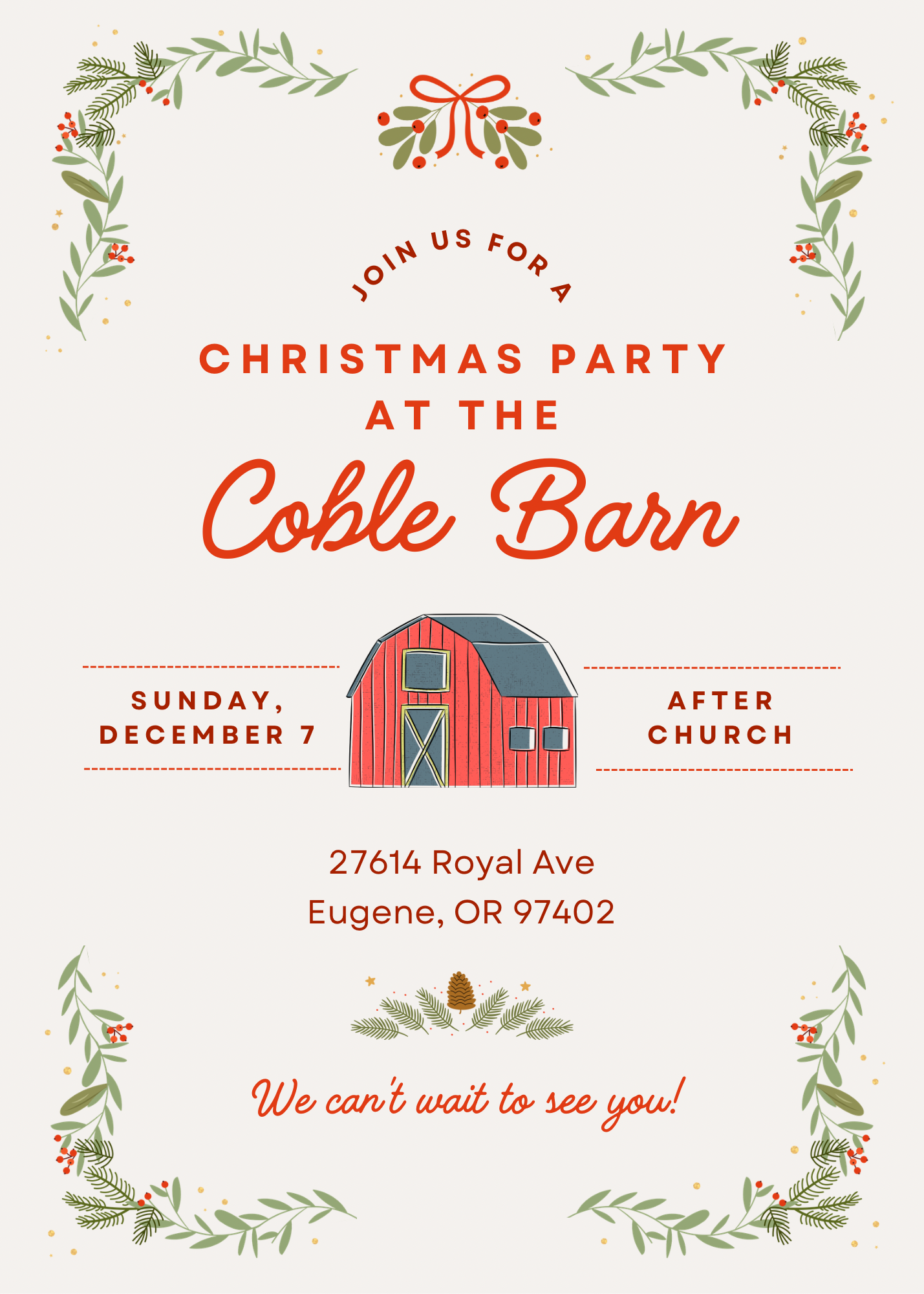 All Church Christmas Party!