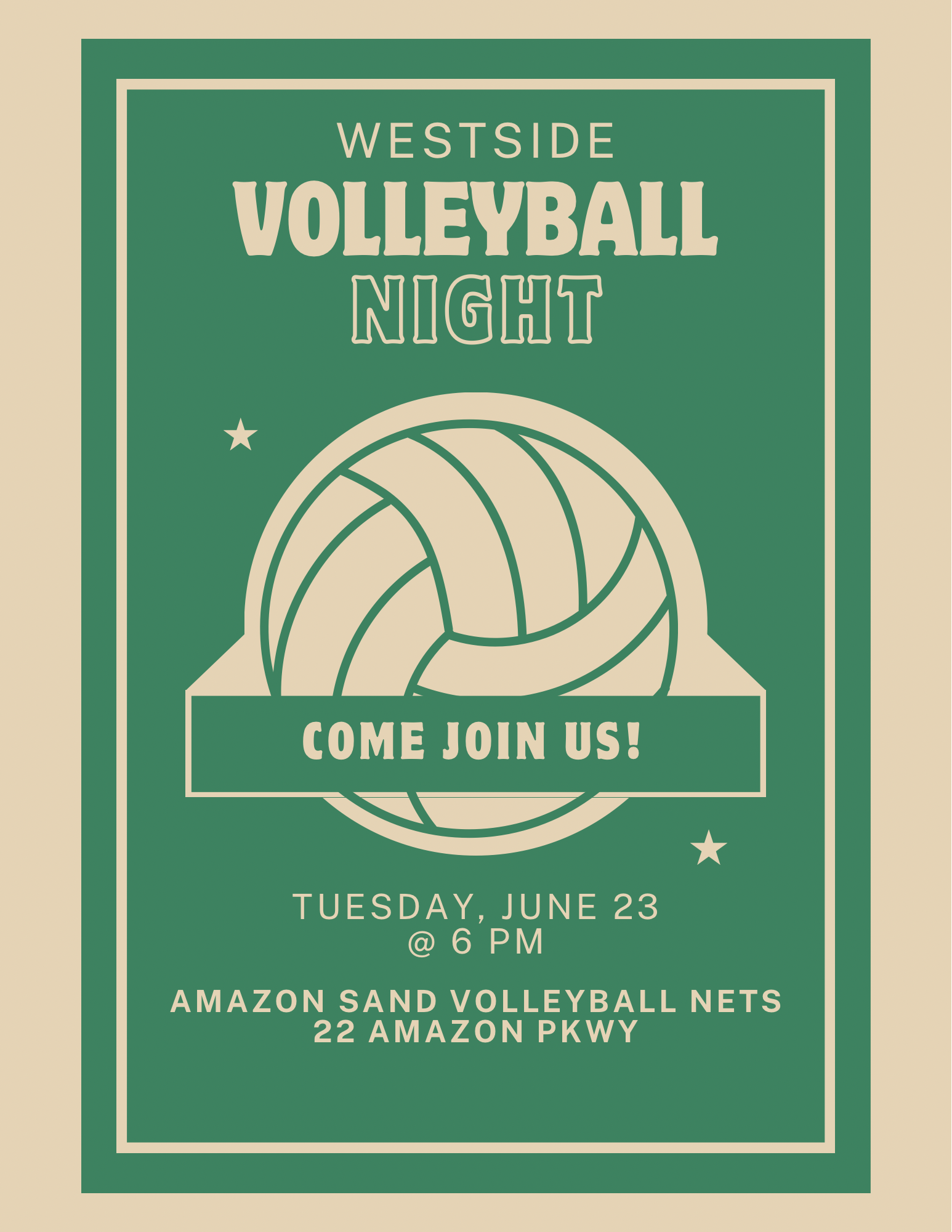 Volleyball Night
