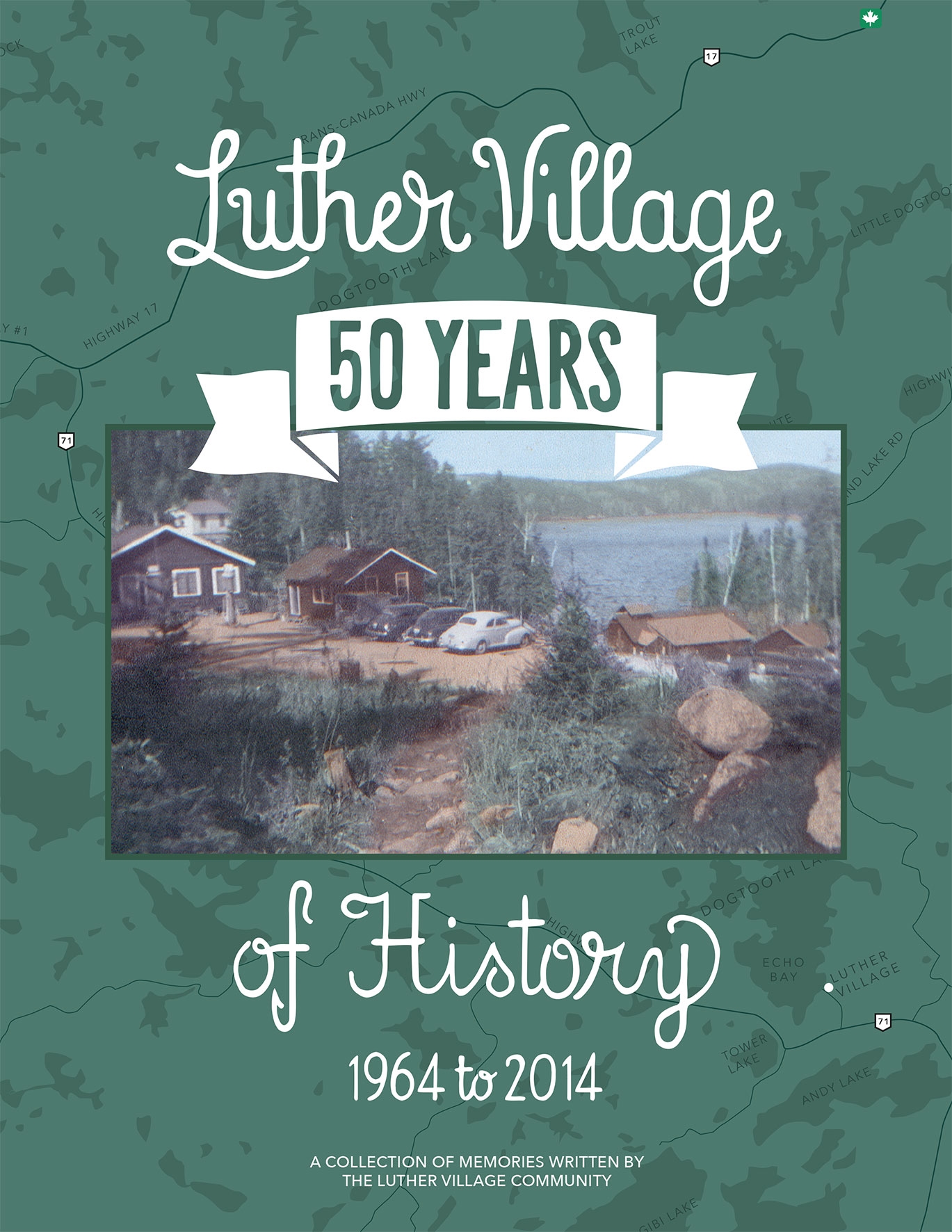 Book cover - Luther Village 50 Years of History