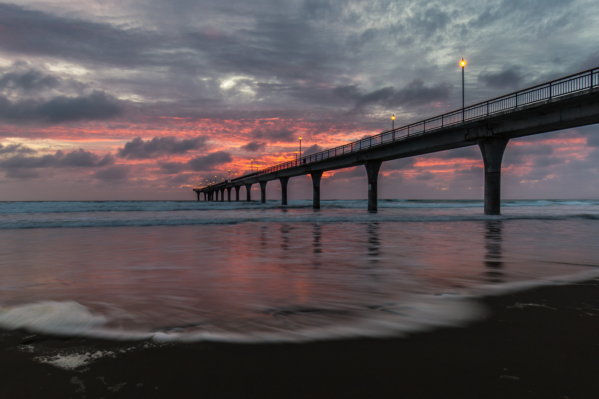 New Brighton Pier at Sunrise