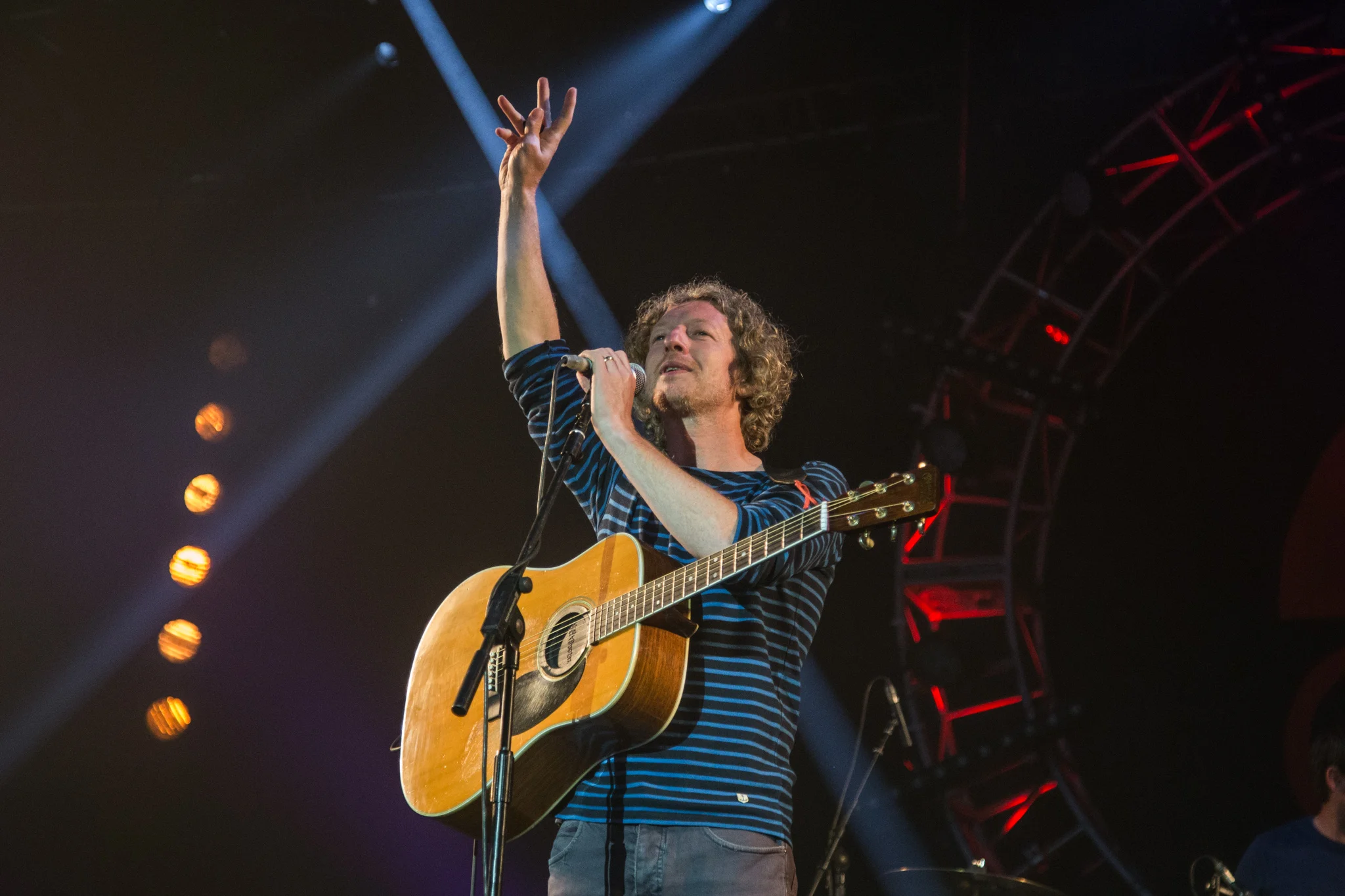 Cast at Isle of Wight Festival 2016