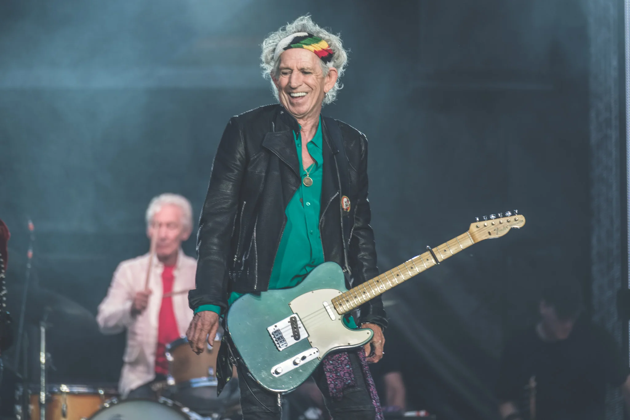 The Rolling Stones perform live on stage at Twickenham Stadium on June 19, 2018 in London, England.