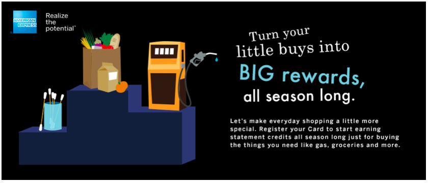 A campaign aiming to debunk the widely held belief that American Express Cards are primarily suited to large purchases. 