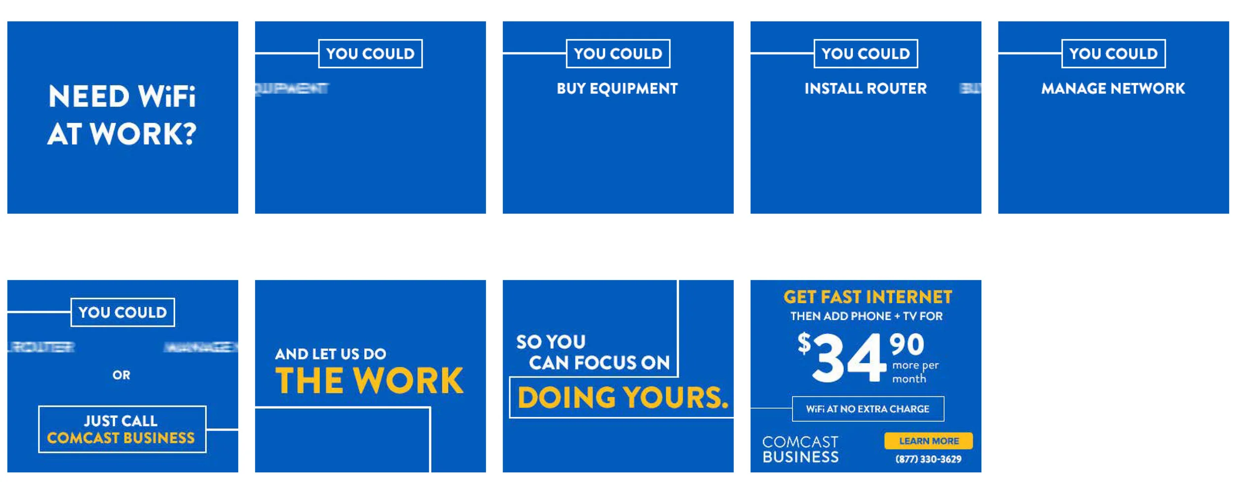A new way to sell WiFi to business owners who are sold WiFi by dozens of providers every day: Make it hassle-free, tangle-free, and stress-free. 