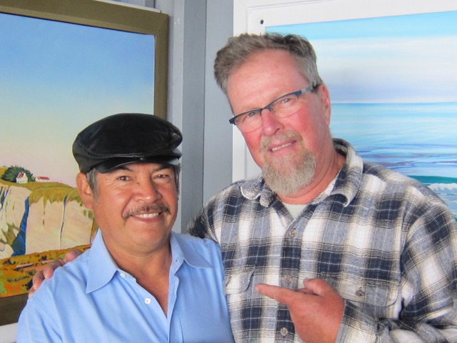 Michael and friend Rudy, 2011.