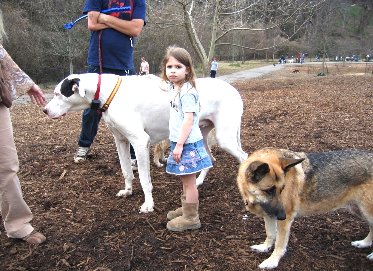  Little Girl and Big Dog (Atlanta) 